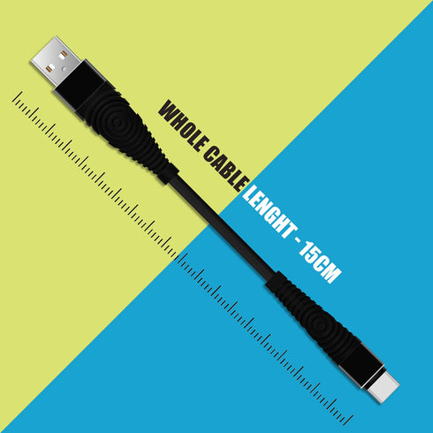 Heavy-Duty Braided Fast Charge Phone Charger USB C Type C Data Cable - TradeNRG UK